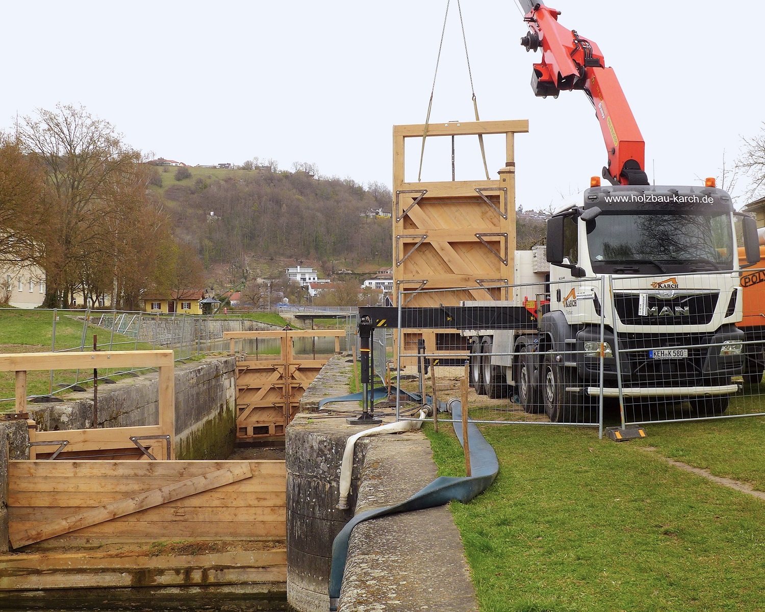 Schleusentore in Kelheim